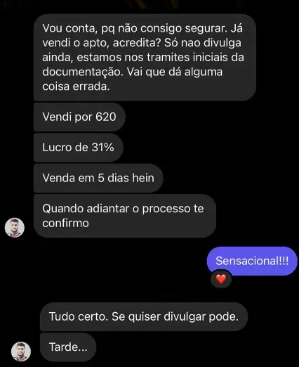 Depoimento de aluno do Método House Flipping